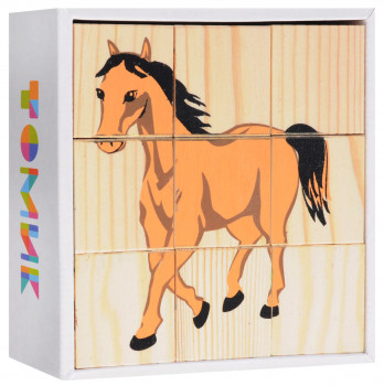 Куб.9 Домашние животные Медведь Калуга