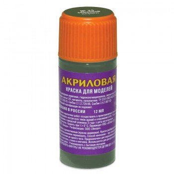 35-АКР Краска зеленая Медведь Калуга