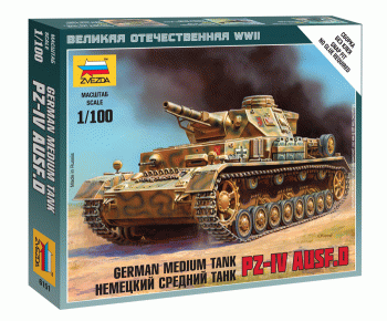 6151 Нем.танк Т-IV Медведь Калуга
