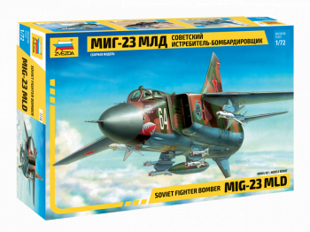 7218 Советский истребитель-бомбардировщик "МиГ-23МЛД" Медведь Калуга