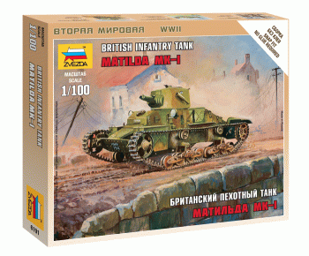 6191 Брит.танк Матильда Мк-1 Медведь Калуга