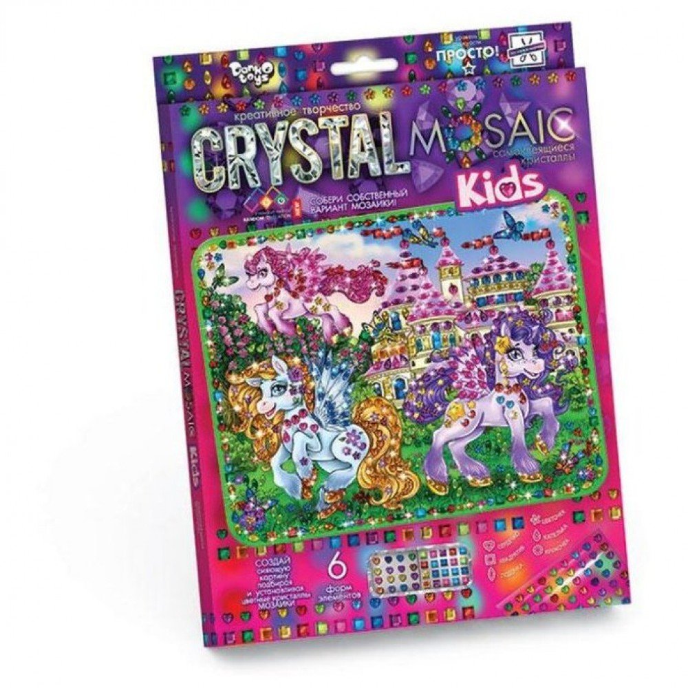 Набор креативного тв-ва Crystal Mosaic Прекрасные Пони Медведь Калуга