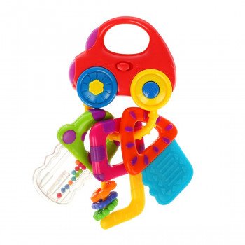 Музыкальная игрушка "Машинка с ключиками" со светом и прорезывателями Медведь Калуга
