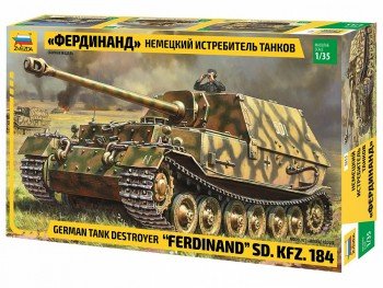 3653 Немецкий истребитель танков "Фердинанд" Медведь Калуга