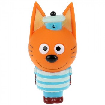 260867 Игрушка пластизоль для ванны Три Кота Медведь Калуга