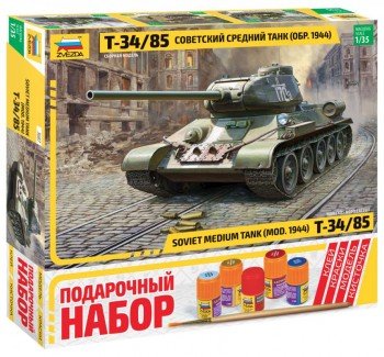 3687ПН Советский средний танк "Т-34/85" (обр.1944г.) Медведь Калуга