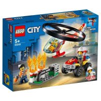 Констр-р LEGO Город Пожарный спасательный вертолёт Медведь Калуга