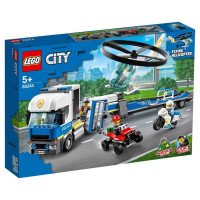 Констр-р LEGO Город Полицейский вертолётный транспорт Медведь Калуга