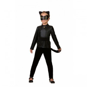 499 Карнавальный костюм "Супер Кот" (свитер, легинсы, пояс, маска, ушки кота) р.28 Медведь Калуга