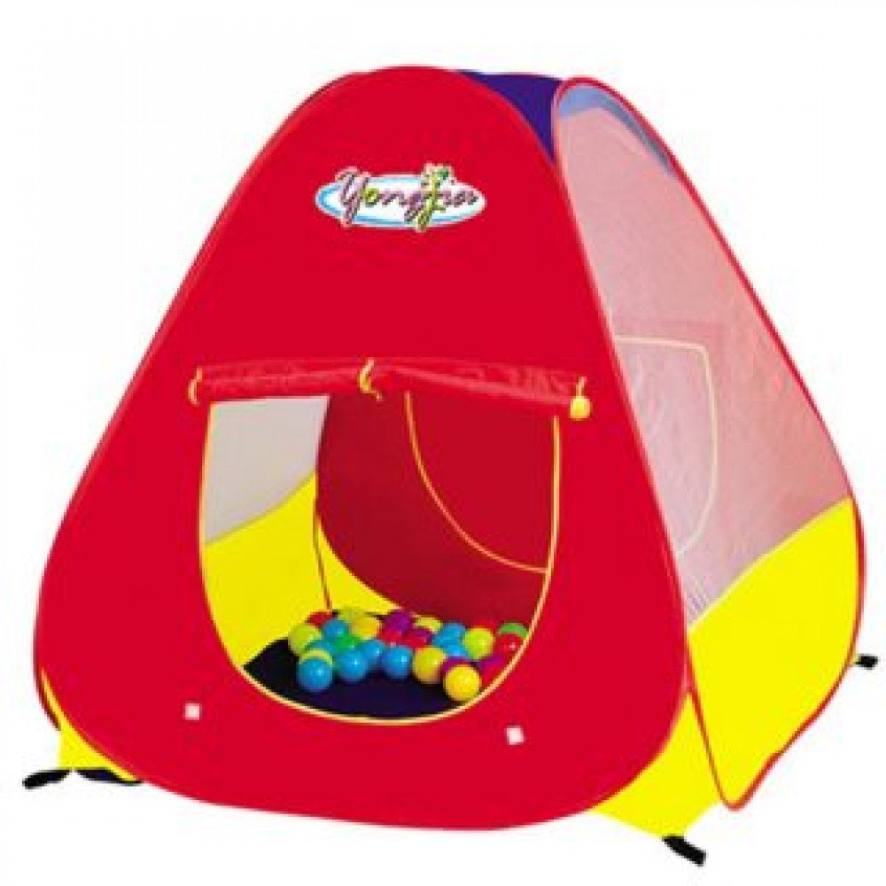 Палатка игровая Кемпинг, 80*80*100, сумка на молнии Медведь Калуга