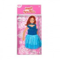 Платье для куклы 29 см Коктейль, в ассорт., пакет Медведь Калуга