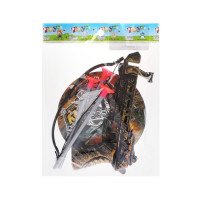 Арбалет, стрелы с присосками 3шт., значок, пакет Медведь Калуга