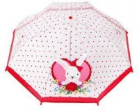 Зонт детский Rose Bunny прозрачный, 46см, коллекция Lady Mary Медведь Калуга