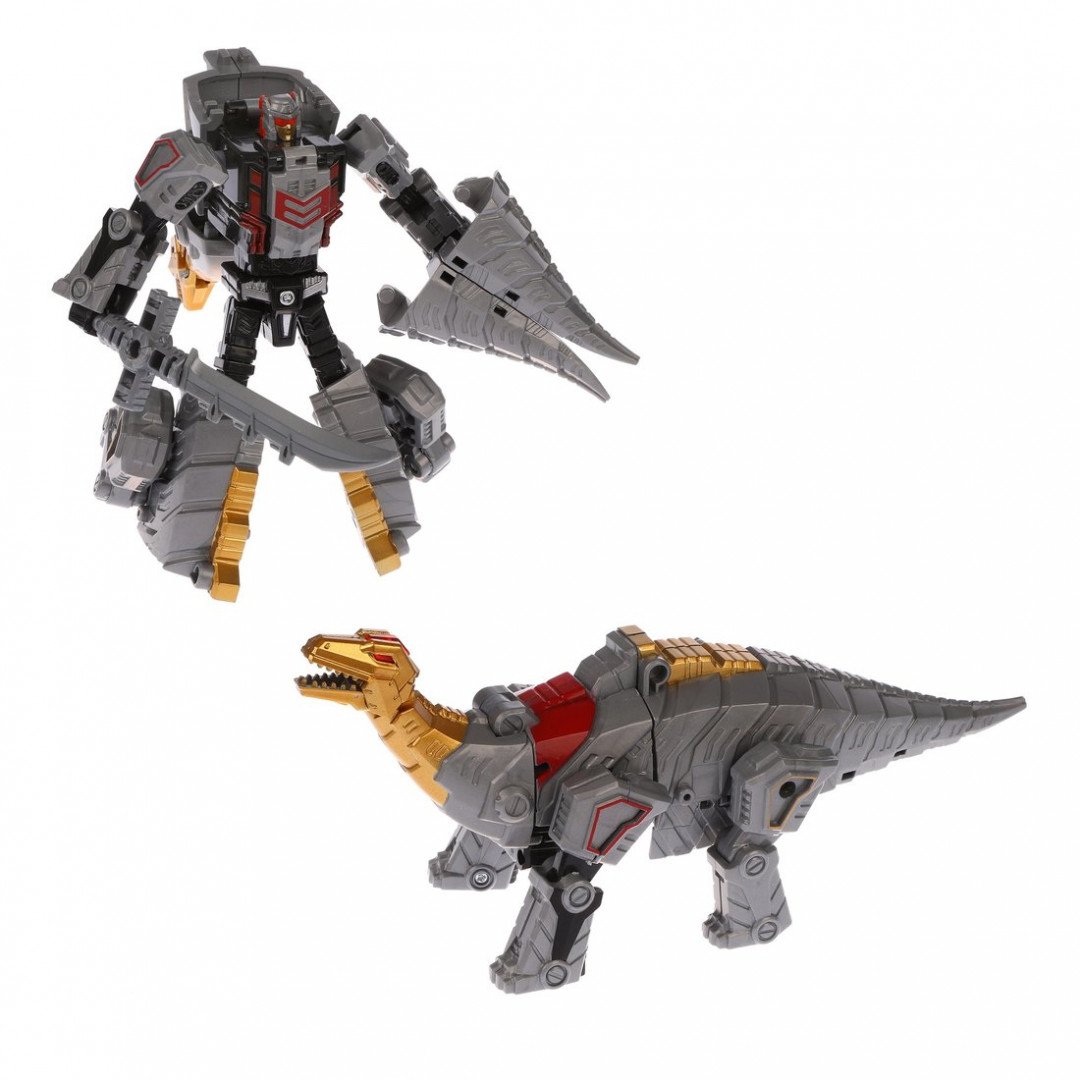 Трансформер Робот-динозавр, в комплекте оружие 2 шт., коробка Медведь Калуга