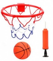 Набор для игры в баскетбол Профи, кольцо металл 23 см, мяч, насос с иглой, крепление, коробка Медведь Калуга