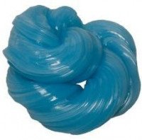 Жвачка для рук Nano gum, светится в темноте синим, 50 гр. Медведь Калуга