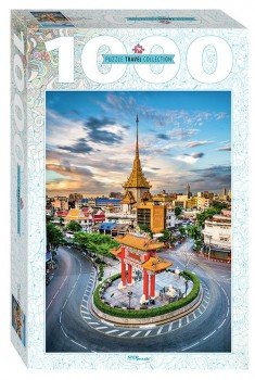 Пазлы 1000 Тайланд. Бангкок. Чайна-таун Медведь Калуга