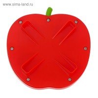 ЭВРИКИ Магнитный планшет яблоко маленькое, 142 отверстия   4445201 Медведь Калуга