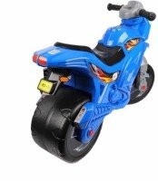 Мотоцикл 2-х колесный, синий Медведь Калуга