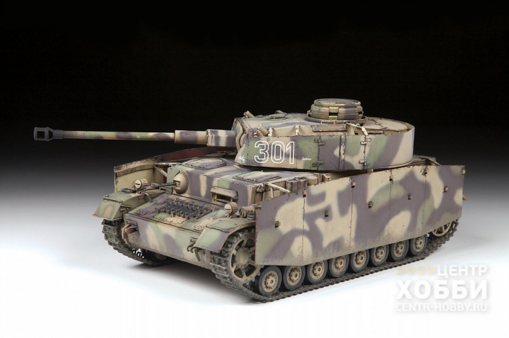 Немецкий средний танк. 3674 Немецкий танк "t-IV G". PZ 4 Ausf g. Звезда 3674 т-IV G. PZ 4 Ausf g модель.
