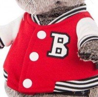 Басик в клубной куртке 22 см Медведь Калуга