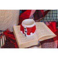 Чехол для кружки «Новогоднее настроение», набор для вязания, 12 ? 10 ? 4 см Медведь Калуга