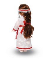Кукла "Эля в чувашском костюме", 30,5 см В3225 5393376 Медведь Калуга