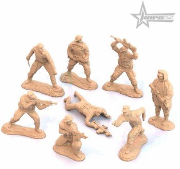 Игр. набор Солдаты Морские котики США (8 шт.) Медведь Калуга