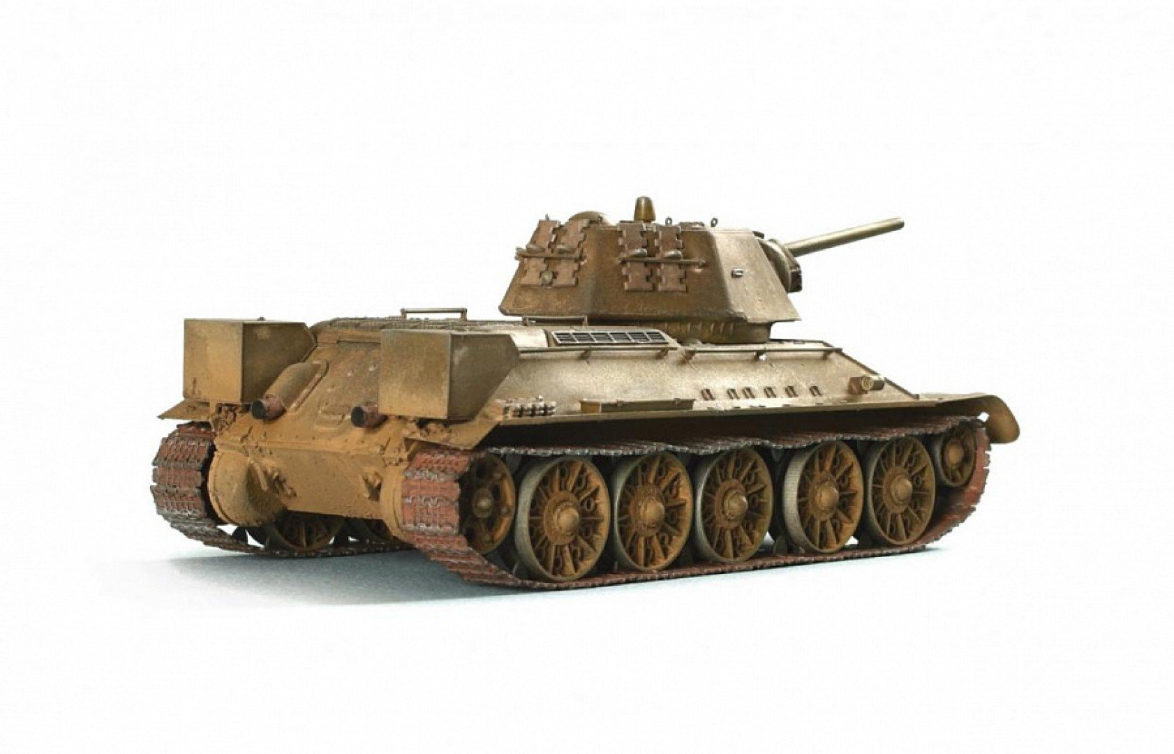 3525 Советский танк "Т-34/76" Медведь Калуга