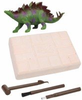 Набор раскопок "Стегозавр", с игрушкой Медведь Калуга
