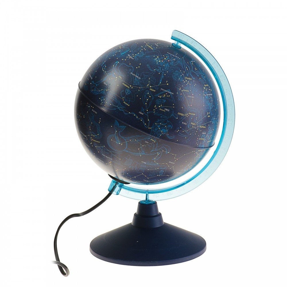 Глобус Звёздного неба «Классик Евро», диаметр 210 мм, с подсветкой Медведь Калуга