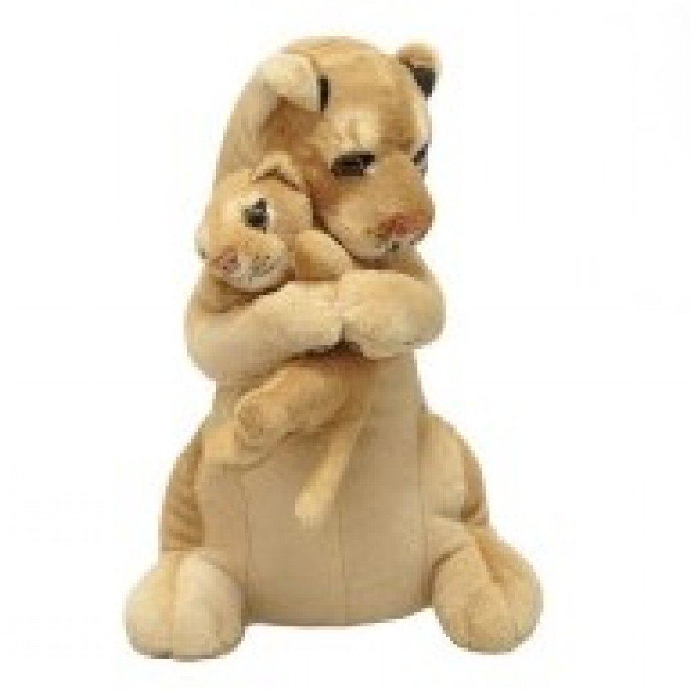 Мягкая игрушка Львица с детенышем DW303007807BR Медведь Калуга
