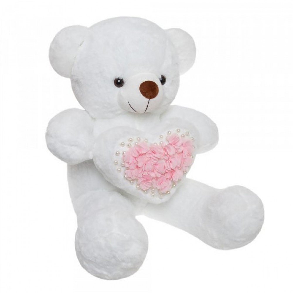 Мягкая игрушка Мишка с сердечком HY208504902W Медведь Калуга