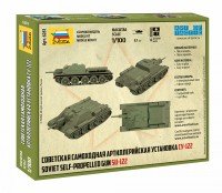 6281 Советская самоходная артиллерийская установка Су-122 Медведь Калуга