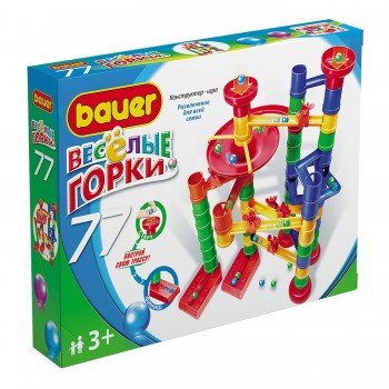Игровой набор Весёлые горки, 77 эл Медведь Калуга