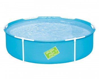 56283 BW, Bestway, Каркасный бассейн My First Pool 152х38см, 580л, от 2 лет, уп.6 Медведь Калуга