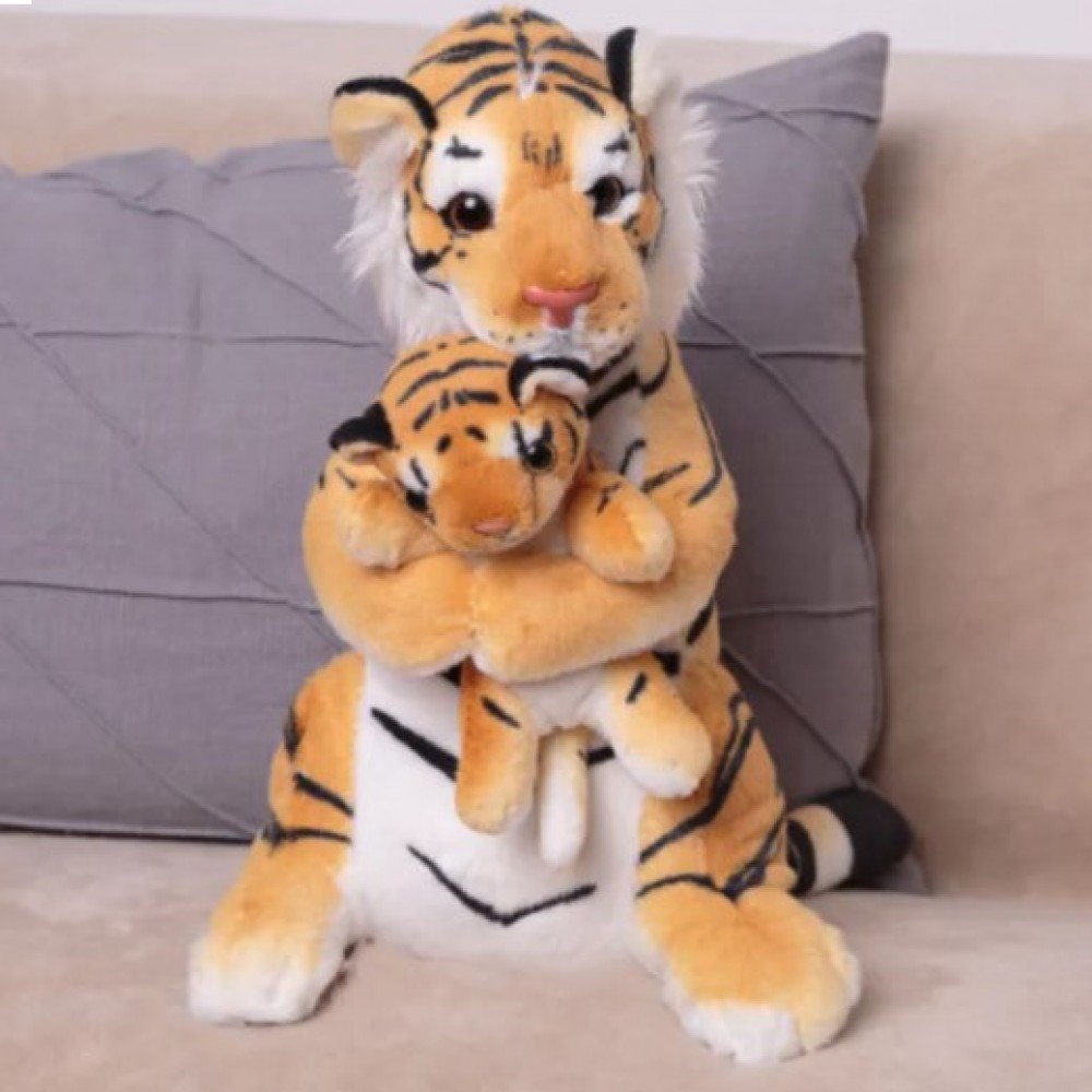Мягкая игрушка Тигрица с детенышем DW303007811BR Медведь Калуга