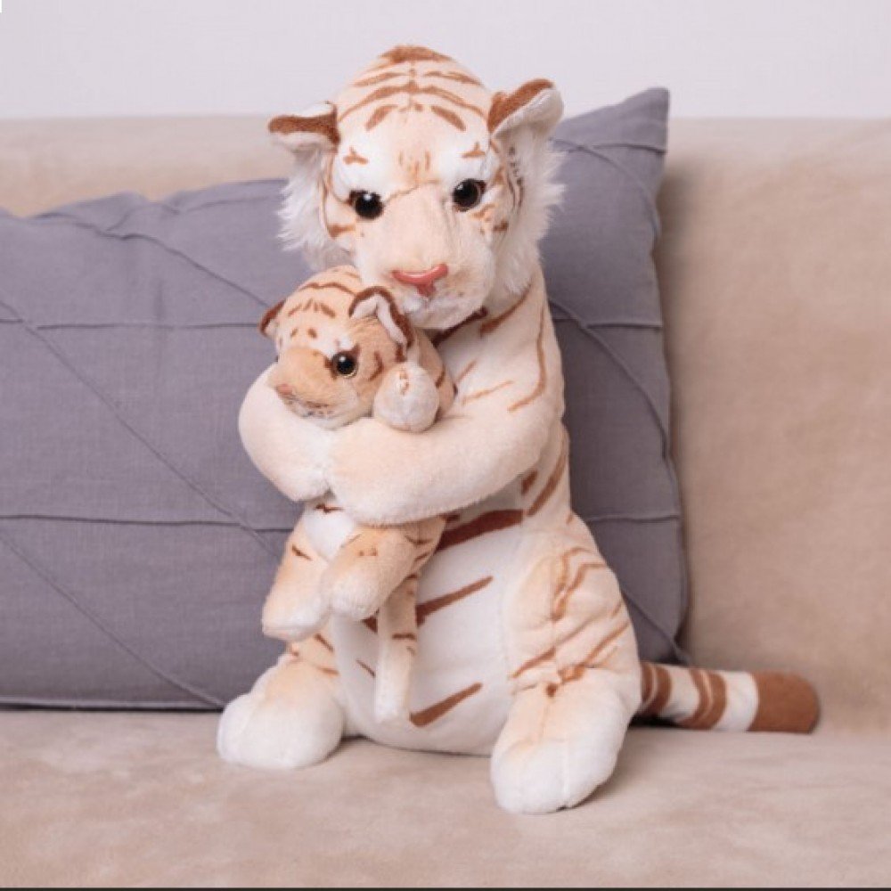 Мягкая игрушка Тигрица с детенышем DW303007810LBR Медведь Калуга