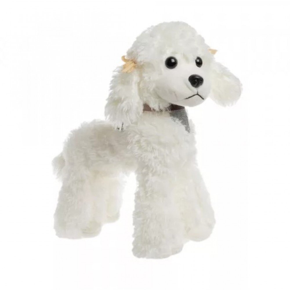 Мягкая пудель. Мягкая игрушка Dolemikki белый пудель 26 см. Мягкая игрушка "пудель", 20 см. Мягкая игрушка собака пудель белый.