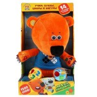 299953   Игрушка мягкая Ми-ми-мишки кеша учим буквы, циф, 24см, муз.чип, в кор. "МУЛЬТИ-ПУЛЬТИ" в ко Медведь Калуга