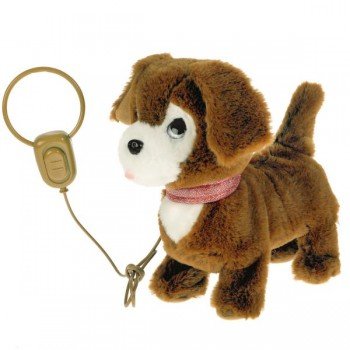 313395   Интерактивный щенок КУЗНЕЦОВА марли 22см на поводке ходит, озвучен в кор. МОЙ ПИТОМЕЦ в кор Медведь Калуга