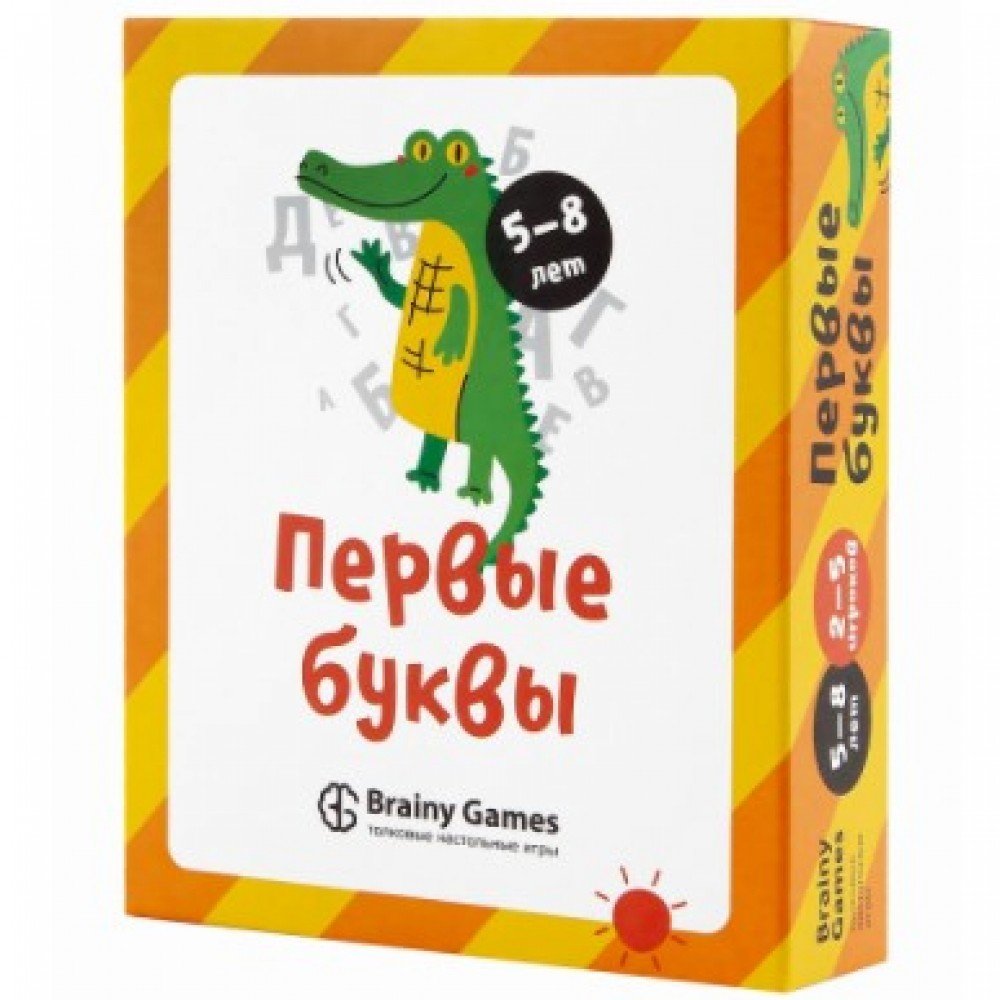 Настольная игра BRAINY GAMES УМ521 Первые буквы Медведь Калуга