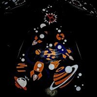 Зонт детский «Космос» п/а прозрачный светоотражающий d=90 см Медведь Калуга