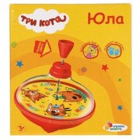 318770   Юла Три Кота кор.12*12*12см ИГРАЕМ ВМЕСТЕ в кор.2*54шт Медведь Калуга