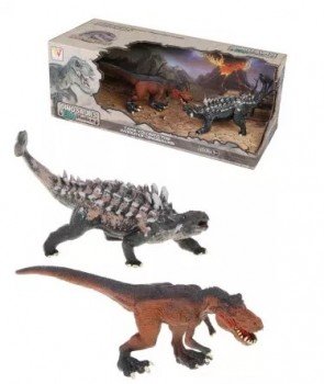 Игровой набор динозавры, 2 предм., коробка Медведь Калуга