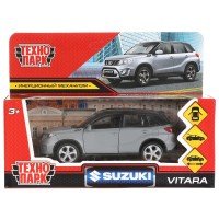 315126   Машина металл SUZUKI VITARA S 2015 матовый 12 см, двер, баг, ин, серый, кор. Технопарк в ко Медведь Калуга