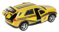 313470   Машина металл MERCEDES-BENZ GLE 2018 СПОРТ 12 см, двер, багаж, желтый, кор. Технопарк в кор Медведь Калуга