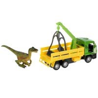 302685   Машина металл KAMAZ ЭВАКУАТОР, 12 см, двери, инерц.+ диноз. 9 см, кор Технопарк в кор.2*24ш Медведь Калуга