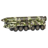 221259 Машина металл ракетный комплекс, 15 см, дверь, инерция, подвижные детали Технопарк в кор.2*36шт Медведь Калуга