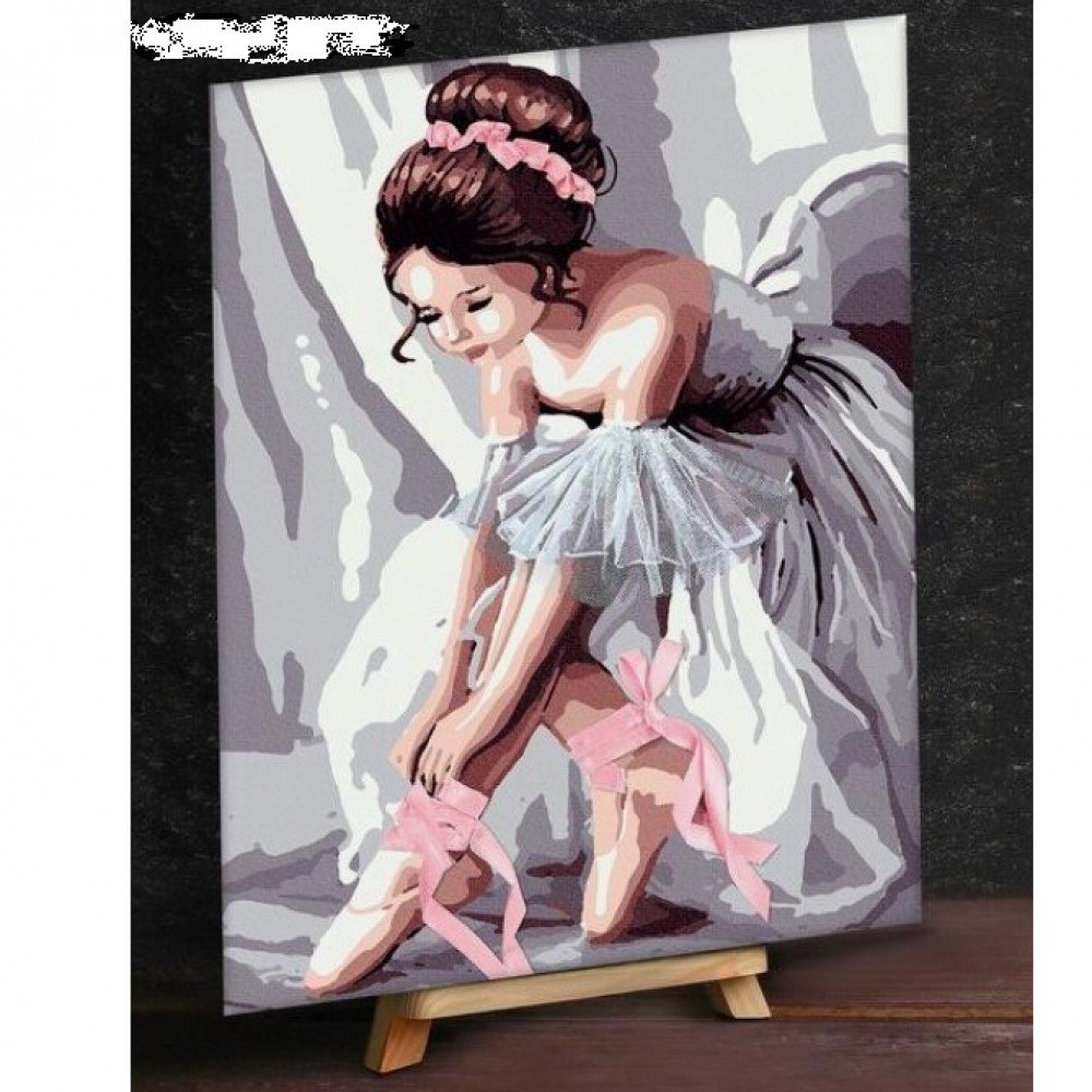 Картина по номерам Маленькая балерина (Brushme GX33063)